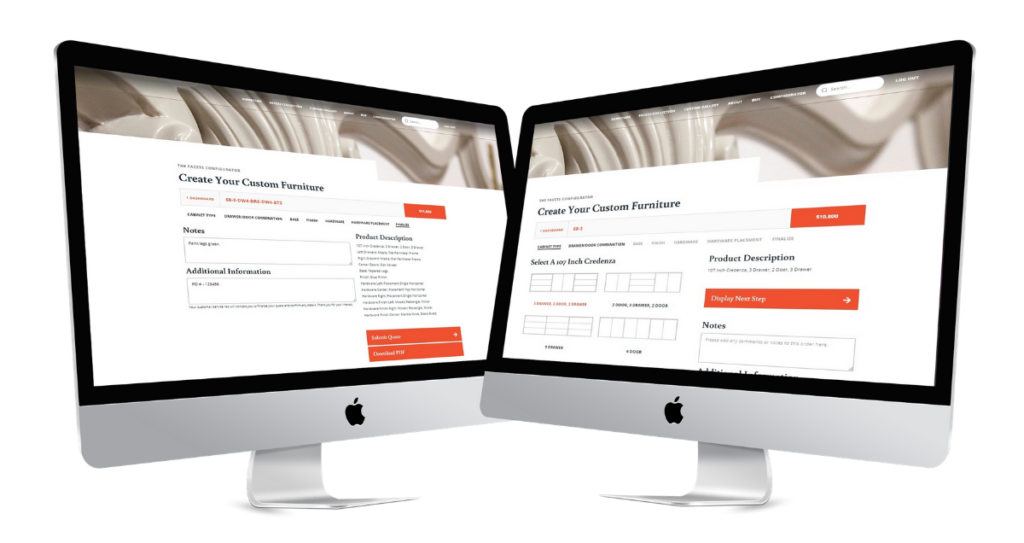 Custom website design and improved UX by SPARK